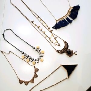 Forever21/HM necklaces